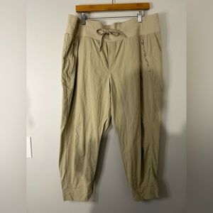 Athleta Trekkie North Joggers Tan